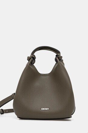Torbica Dkny PAULA rjava barva