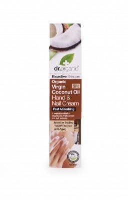 Organic Virgin Coconut Oil Hand &amp; Nail Cream - 100 ml
