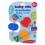 WEBHIDDENBRAND Baby Mix Barvita trikotnik Baby Rattle
