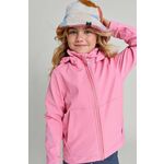 Otroška jakna Reima Koivula roza barva - roza. Otroška jakna iz kolekcije Reima. Delno podložen model, izdelan iz gladkega materiala.