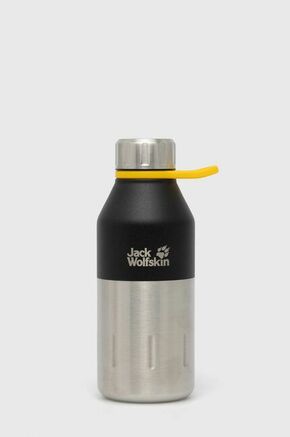 Jack Wolfskin termo steklenica Kole 350 ml - črna. Termo steklenica iz kolekcje Jack Wolfskin. Model izdelan iz nerjavnečega jekla.