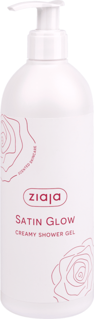 Ziaja Satin Glow Creamy Shower Gel kremasti gel za prhanje 390 ml