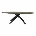 Jedilna miza z mizno ploščo v hrastovem dekorju 120x240 cm Cox – Tenzo