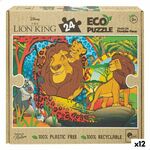 otroške puzzle the lion king dvostransko 24 kosi 70 x 1,5 x 50 cm (12 kosov)