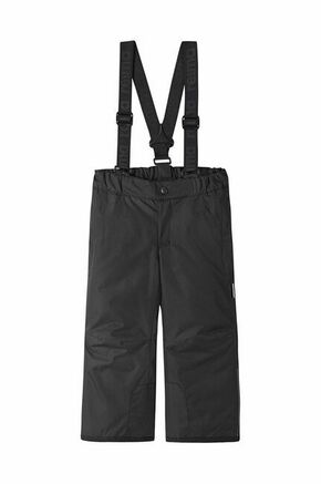 Otroške hlače za zimske športe Reima črna barva - črna. Otroški Hlače za zimske športe iz kolekcije Reima. Model izdelan iz materiala