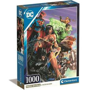 Clementoni Sestavljanka Justice League: 1000 kosov za akcijo