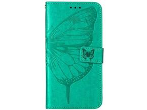 Chameleon Samsung Galaxy S22+ - Preklopna torbica (WLGO-Butterfly) - turkizna