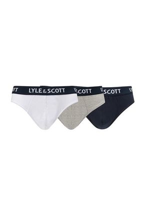 Lyle &amp; Scott moške spodnjice OWEN (3-PACK) - pisana. Spodnje hlače iz kolekcije Lyle &amp; Scott. Model izdelan iz gladke