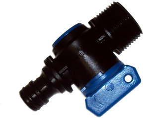 Steinbach PVC izpustni ventil 3/4" AG x NW 16 - 1 k.