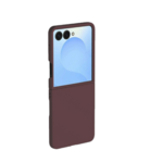 Ovitek (84PC) za Samsung Galaxy Z Flip 7 5G, vinsko rdeč