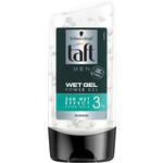Taft Wet Power gel za lase, za moške, Extra Hold 3
