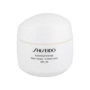 Shiseido Essential Energy Day Cream SPF20 vlažilna krema za obraz z uv zaščito 50 ml za ženske