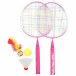 Merco Set za trening JR set za badminton roza