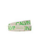 Calvin Klein Jeans Otroški pas Canvas Logo Belt IU0IU00125 Bež