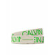 Calvin Klein Jeans Otroški pas Canvas Logo Belt IU0IU00125 Bež