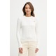 Bombažen pulover U.S. Polo Assn. CREW NECK CABLE bež WUP0398
