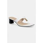 Guess japonke ženske usnjene YAIZA bela FLJYZA.LEA03.WHITE