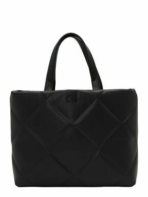 Calvin Klein Ročna torba Quilt K60K611893 Črna
