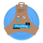 Pitch Dog leteč frizbi za pse, moder, 24 cm