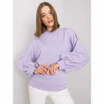 Ex moda Ženska majica z izrezom na hrbtu NATALEE vijolična EM-BL-625.90_373085 S