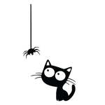 Nalepka Ambiance Cat in Spider