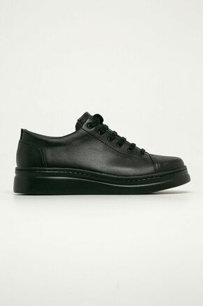 Camper usnjeni čevlji Runner Up - črna. Čevlji iz kolekcije Camper. Model izdelan iz naravnega usnja.