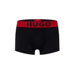 Boksarice HUGO moški, črna barva - črna. Bokserke iz kolekcije HUGO. Model izdelan iz gladke, elastične pletenine.