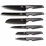 WEBHIDDENBRAND Set nožev z neprebojno plastjo 6 kosov Carbon Pro Edition