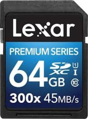 Lexar SDXC 64GB spominska kartica