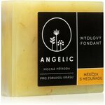 Angelic Soap fondant Calendula &amp; Lemon balm ekstra nežno naravno milo 105 g