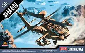 Model komplet helikopterja 12625 - AH-64D / DJ (1:144)