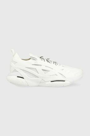 Tekaški čevlji adidas by Stella McCartney Solarglide bela barva - bela. Tekaški čevlji iz kolekcije adidas by Stella McCartney. Model zagotavlja blaženje stopala med aktivnostjo.