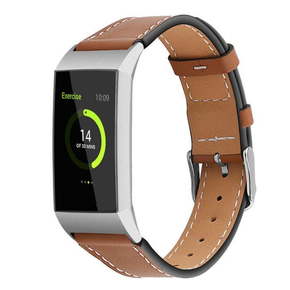 BStrap Fitbit Charge 3 Leather Italy (Large) pašček