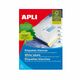 NEW Lepila/Etikete Apli 581295 100 Listi 70 x 50,8 mm Papir 100 Kosi
