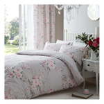 Siva posteljnina Catherine Lansfield Canterbury Rose, 200 x 200 cm