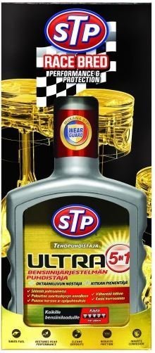 STP čistilo za celoten sistem bencinskega motorja CFSC Ultra Petrol Cleaner 5v1