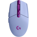 Logitech G305 Lightspeed gaming miška, vijolični, optični, brezžičen, 1200 dpi, 400 IPS, 99g, 40G, 1ms, 1000Hz