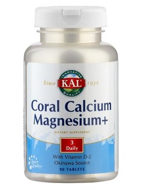 Koralni kalcij magnezij+ - 90 tabl.