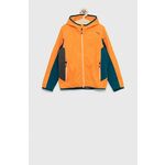 Otroška jakna CMP oranžna barva - oranžna. Otroški jakna iz kolekcije CMP. Prehoden model, izdelan trpežnega materiala.