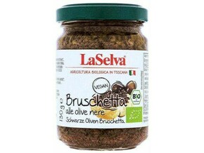 LA SELVA BIO namaz iz črnih oliv La Selva 130 g