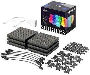 Extrastore Kombinirani paket Twinkly Squares 6 blokov (1 glavni + 5 razširitev) x 64 slikovnih pik RGB