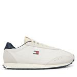 Tommy Jeans Nizke superge 'Retro Archive Runner With' bež / mornarska / rdeča 31879612