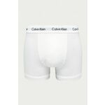 Calvin Klein Underwear 0000U2662G.. - bela. Boksarice iz kolekcije Calvin Klein Underwear. Model izdelan iz gladke pletenine. V kompletu so trije pari.