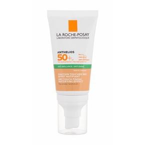 La Roche-Posay Anthelios Anti-Shine Tinted Dry Touch Gel-Cream vodoodporna zaščita pred soncem za obraz za vse tipe kože 50 ml za ženske
