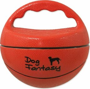 Žoga Toy Dog Fantasy Ball z ročajem na piščalko 15 cm