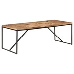Vidaxl Jedilna miza 200x90x76 cm trden akacijev in mangov les