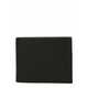 Usnjena denarnica BOSS moški, črna barva - črna. Mala denarnica iz kolekcije BOSS. Model izdelan iz naravnega usnja.