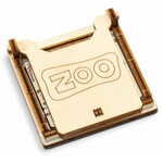 WEBHIDDENBRAND Leseno mesto Puzzle 3D mini živalski vrt