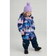 Otroška volnena kapa Reima vijolična barva - vijolična. Otroški kapa iz kolekcije Reima. Model izdelan iz vzorčaste pletenine.
