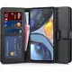Tech-protect Wallet knjižni usnjeni ovitek za Motorola Moto G22 / E32 / E32S, črna